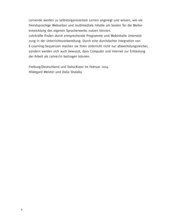E-Learning. Handbuch für den Fremdsprachenunterricht. Deutsch als Fremdsprache