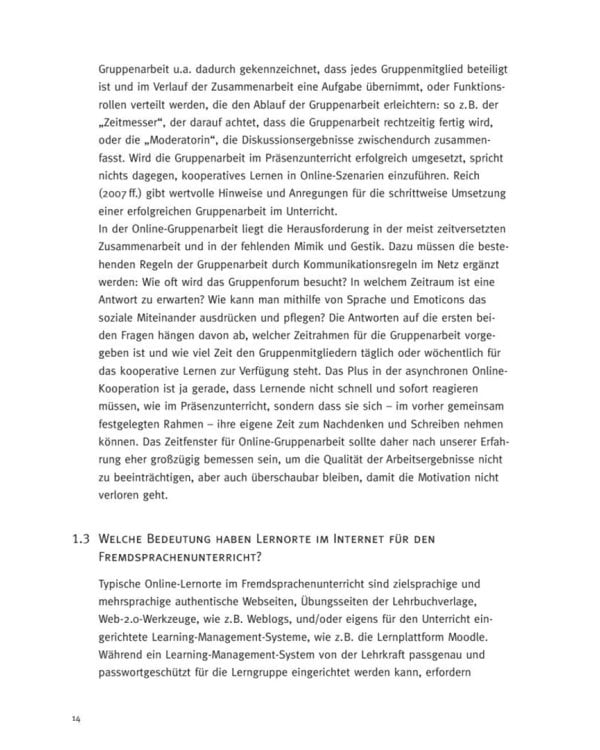 E-Learning. Handbuch für den Fremdsprachenunterricht. Deutsch als Fremdsprache
