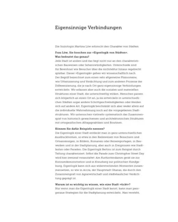 Mein Ort in Deutschland. Was macht einen Ort zu einem besonderen Ort in unserem Leben?