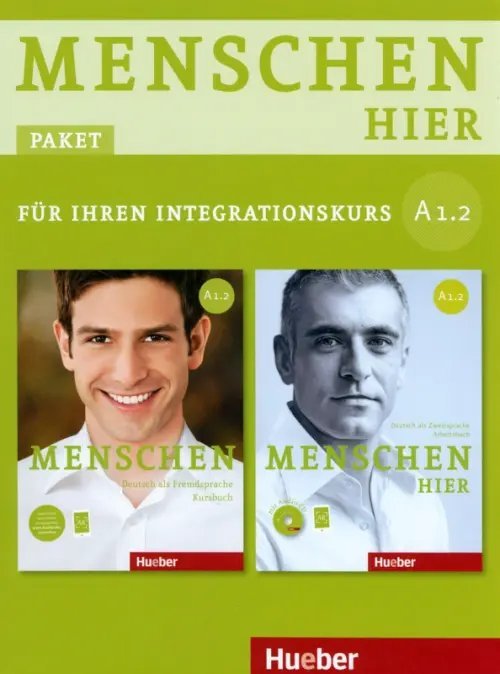 Menschen hier. Deutsch als Zweitsprache Menschen hier A1.2. Paket, Kursbuch Menschen und Arbeitsbuch Menschen hier mit Audio-CD