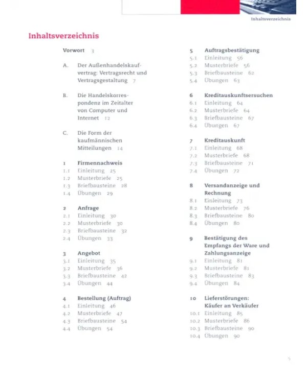 Deutsche Handelskorrespondenz – Neu. Lehrbuch. Der Schriftwechsel in Export und Import