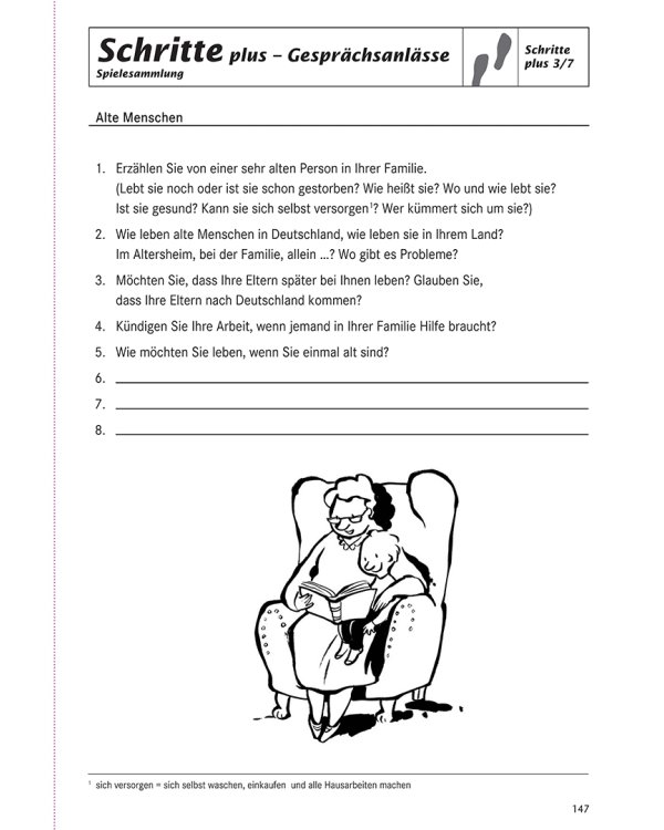 Schritte plus 3+4. Spielesammlung zu Band 3 und 4. Deutsch als Fremdsprache