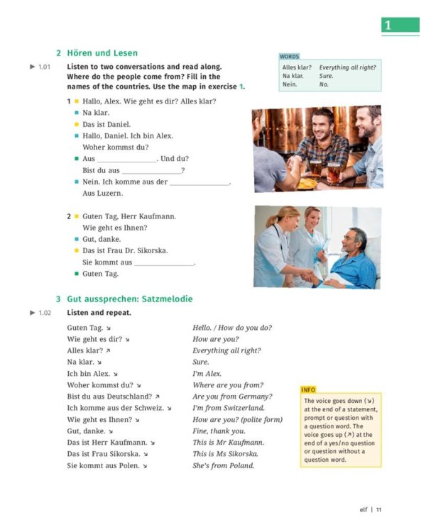 Hueber Sprachkurs Plus Deutsch A1-A2 – Premiumausgabe mit Audios und Videos online, Begleitbuch