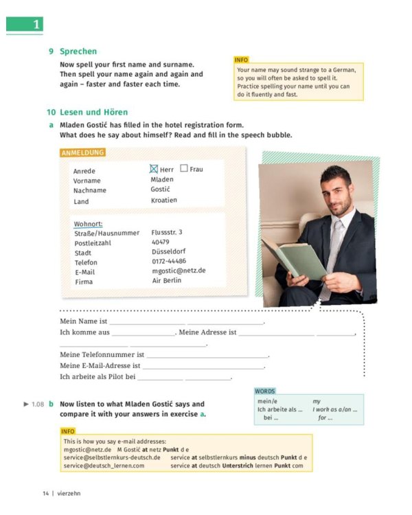 Hueber Sprachkurs Plus Deutsch A1-A2 – Premiumausgabe mit Audios und Videos online, Begleitbuch