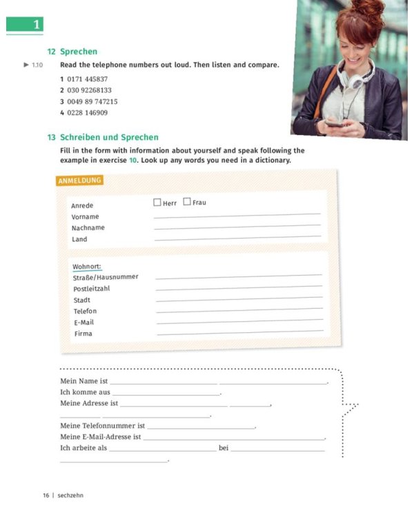 Hueber Sprachkurs Plus Deutsch A1-A2 – Premiumausgabe mit Audios und Videos online, Begleitbuch