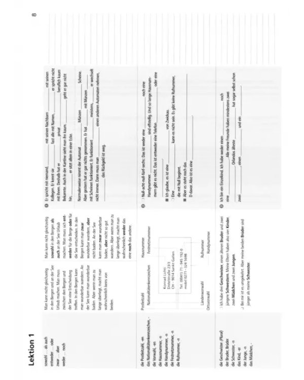 Alltag, Beruf &amp; Co. 5. Wörterlernheft. Deutsch als Fremdsprache