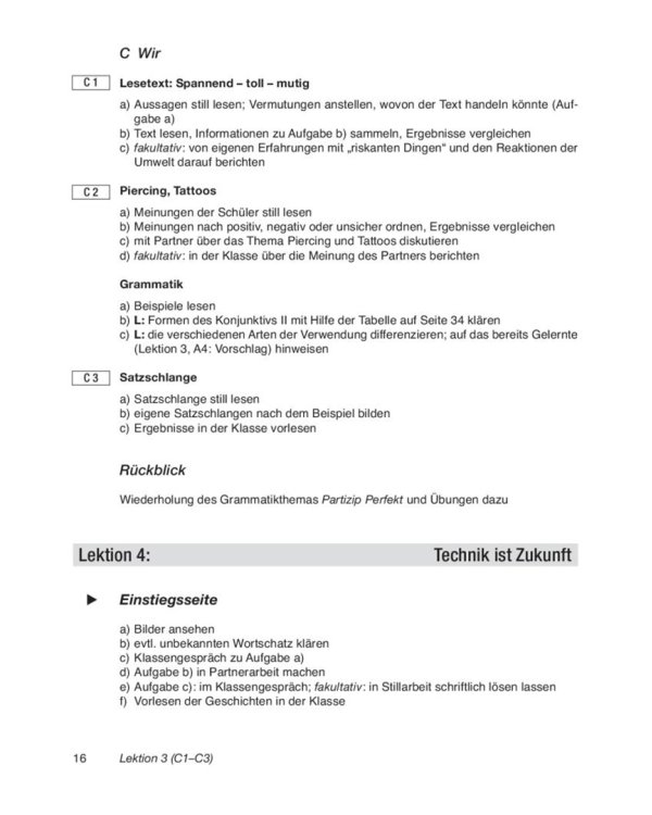 Pingpong Neu 3. Lehrerhandbuch. Deutsch als Fremdsprache
