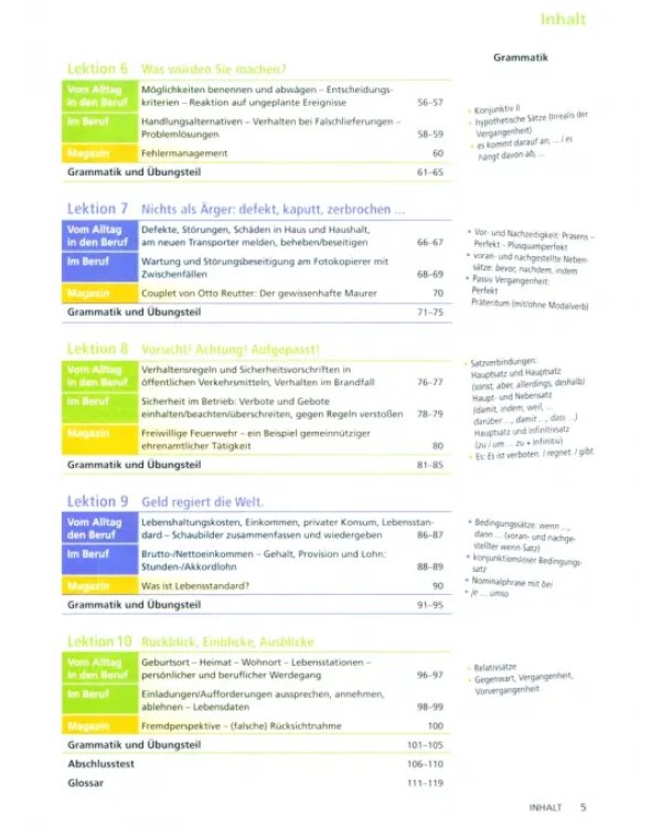 Дополнительное изображение книги «Alltag, Beruf &amp; Co. 5. Kursbuch + Arbeitsbuch mit Audio-CD zum Arbeitsbuch. Deutsch als Fremdsprache»