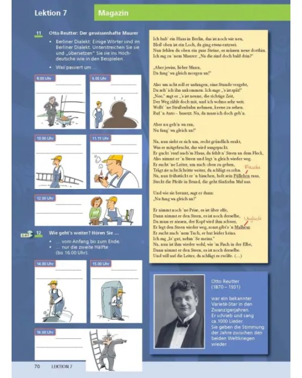 Дополнительное изображение книги «Alltag, Beruf &amp; Co. 5. Kursbuch + Arbeitsbuch mit Audio-CD zum Arbeitsbuch. Deutsch als Fremdsprache»