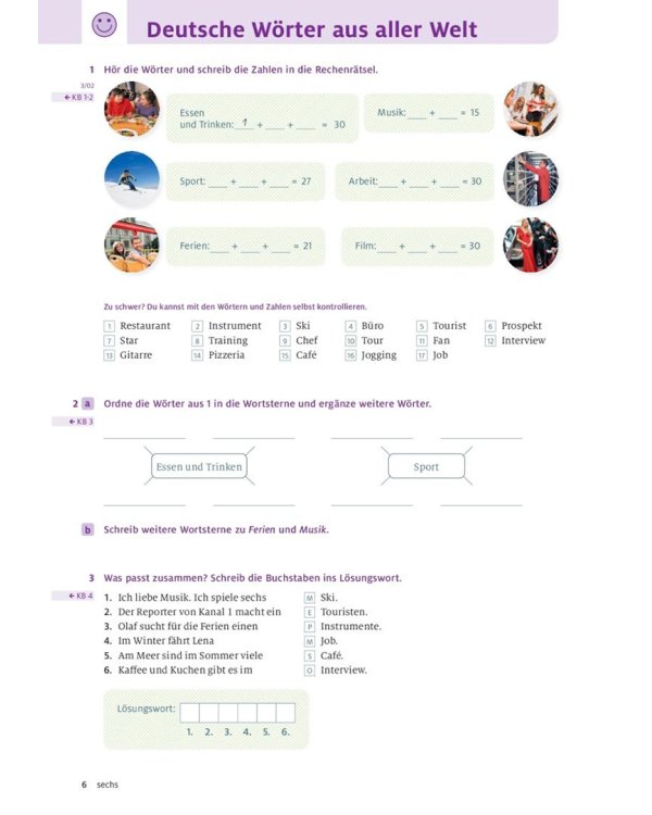 Dabei! A2.1. Arbeitsbuch. Deutsch für Jugendliche. Deutsch als Fremdsprache