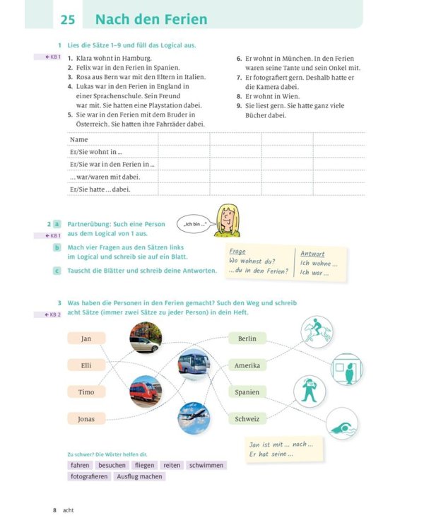 Dabei! A2.1. Arbeitsbuch. Deutsch für Jugendliche. Deutsch als Fremdsprache