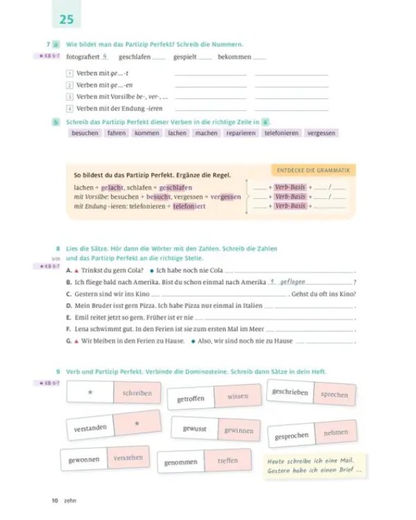 Dabei! A2.1. Arbeitsbuch. Deutsch für Jugendliche. Deutsch als Fremdsprache