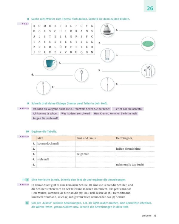 Dabei! A2.1. Arbeitsbuch. Deutsch für Jugendliche. Deutsch als Fremdsprache