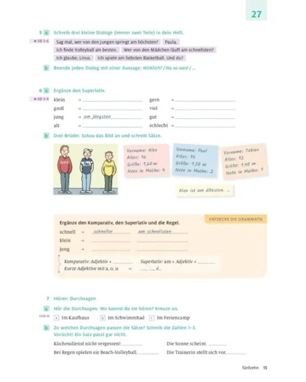 Dabei! A2.1. Arbeitsbuch. Deutsch für Jugendliche. Deutsch als Fremdsprache