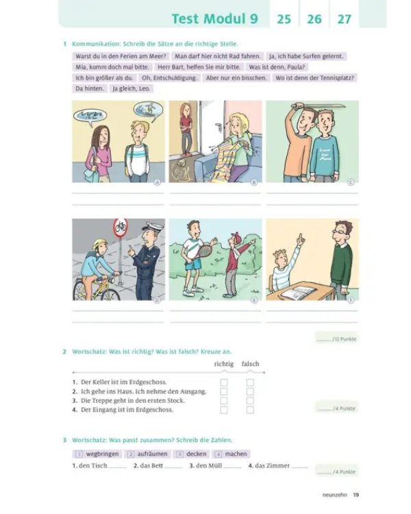 Dabei! A2.1. Arbeitsbuch. Deutsch für Jugendliche. Deutsch als Fremdsprache