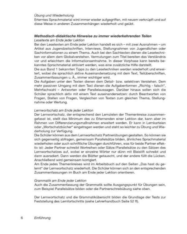 Pingpong Neu 2. Lehrerhandbuch. Dein Deutschbuch. Deutsch als Fremdsprache