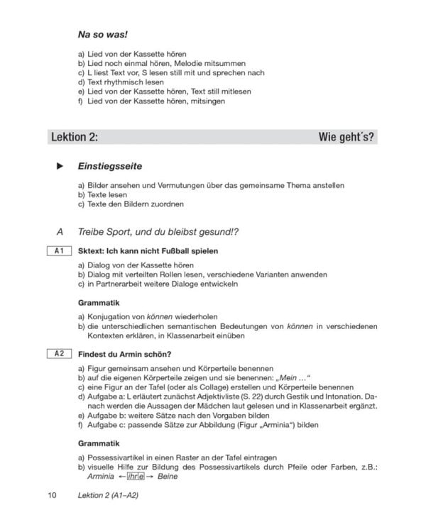 Pingpong Neu 2. Lehrerhandbuch. Dein Deutschbuch. Deutsch als Fremdsprache