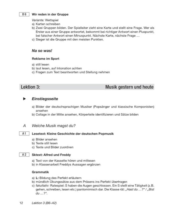 Pingpong Neu 2. Lehrerhandbuch. Dein Deutschbuch. Deutsch als Fremdsprache