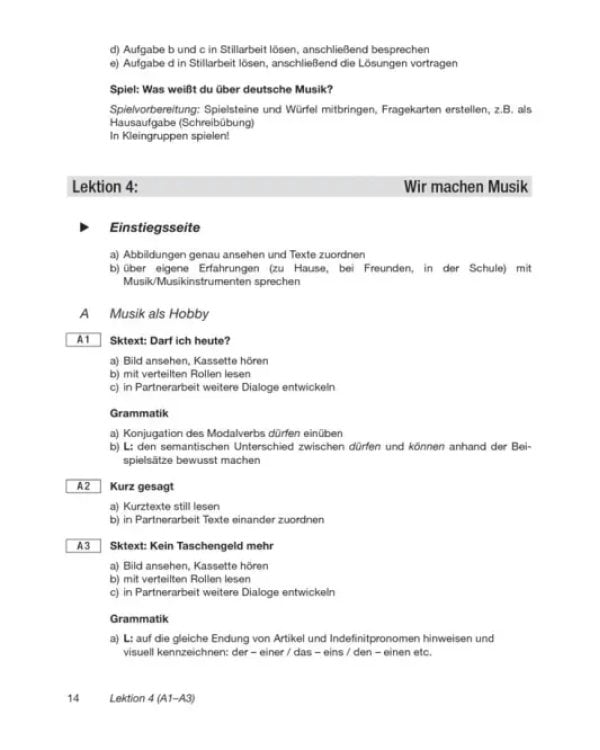 Pingpong Neu 2. Lehrerhandbuch. Dein Deutschbuch. Deutsch als Fremdsprache