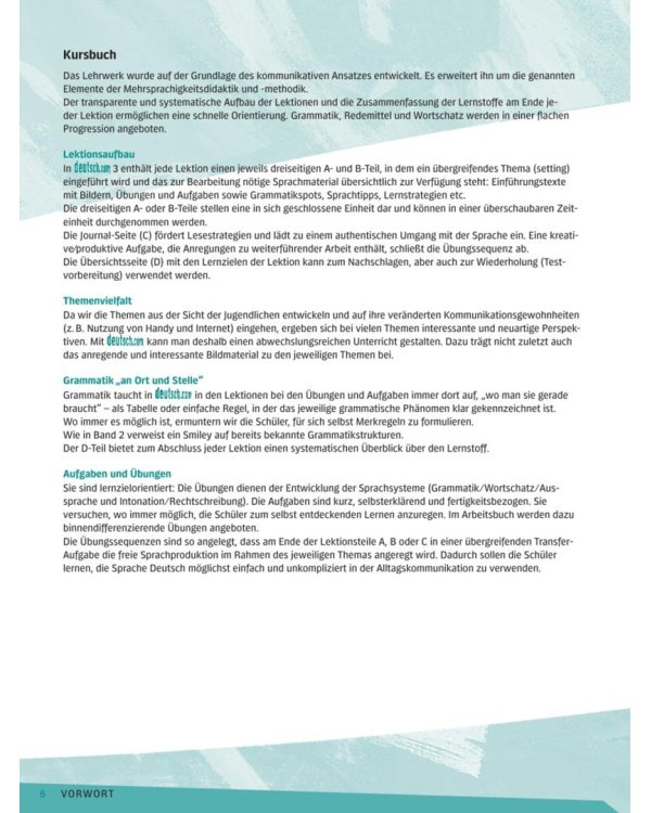 Deutsch.com 3. Lehrerhandbuch. Deutsch als Fremdsprache