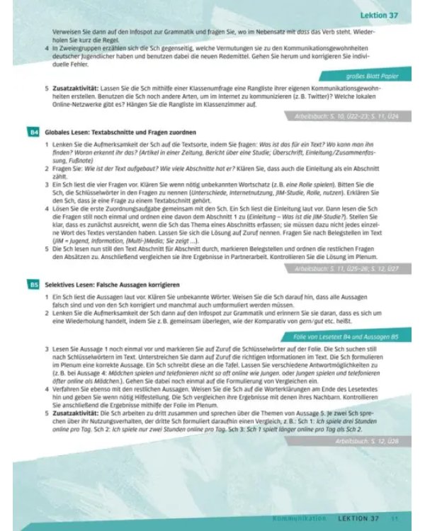 Deutsch.com 3. Lehrerhandbuch. Deutsch als Fremdsprache