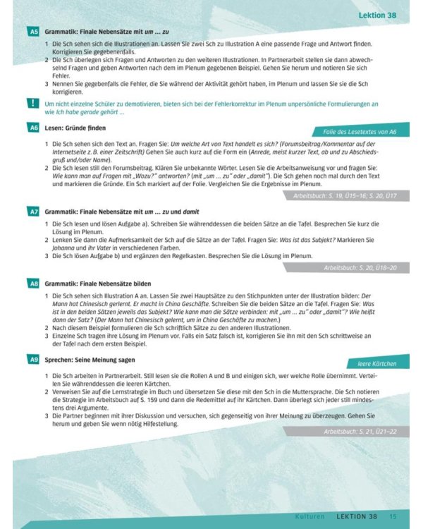 Deutsch.com 3. Lehrerhandbuch. Deutsch als Fremdsprache