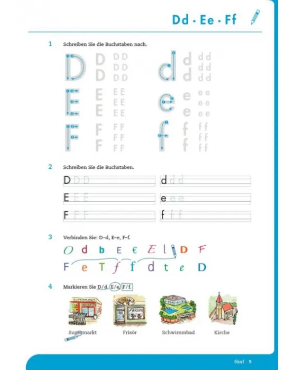 Erste Hilfe Deutsch. Schreibübungen. Deutsch als Zweitsprache