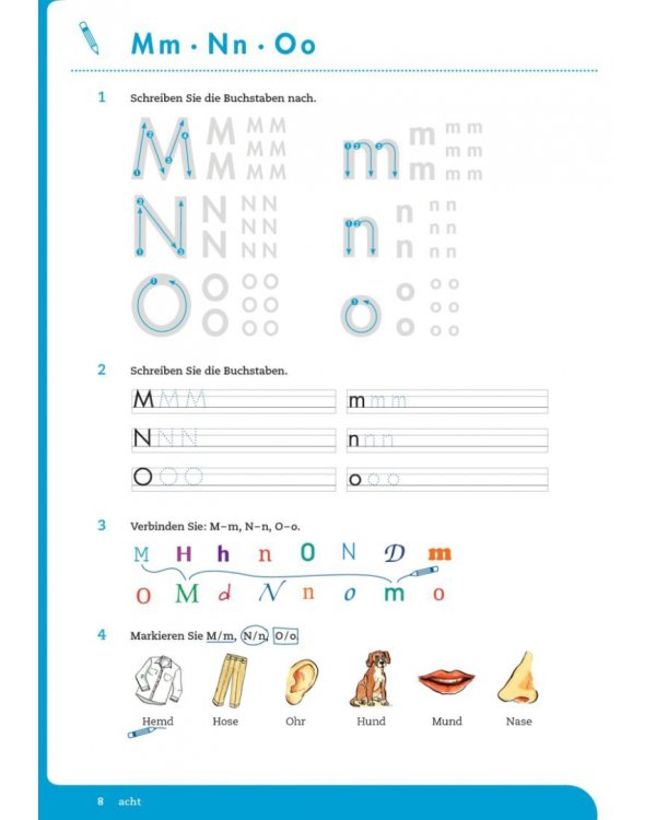 Erste Hilfe Deutsch. Schreibübungen. Deutsch als Zweitsprache