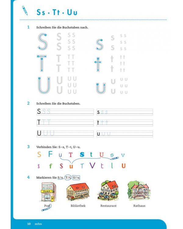 Erste Hilfe Deutsch. Schreibübungen. Deutsch als Zweitsprache