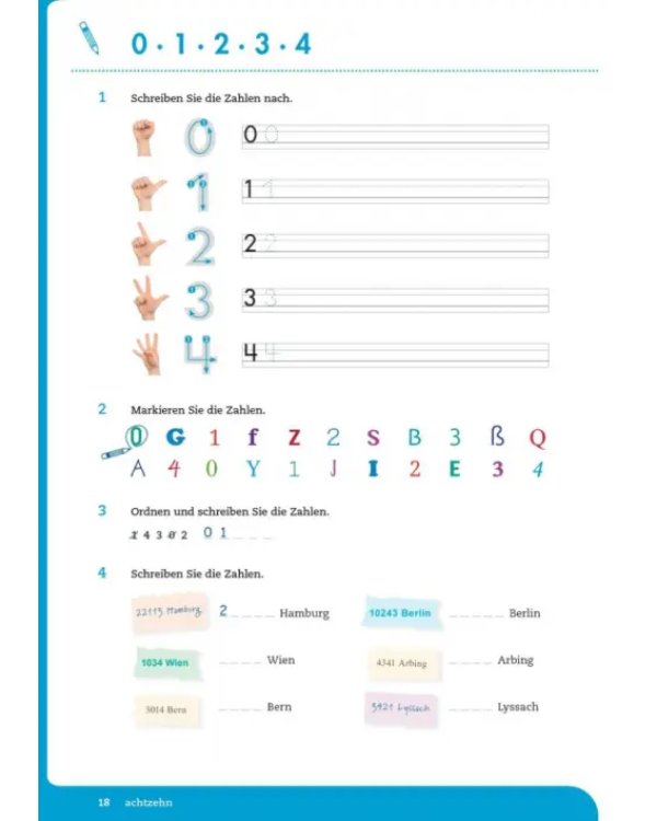 Erste Hilfe Deutsch. Schreibübungen. Deutsch als Zweitsprache