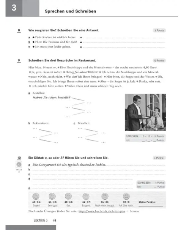 Schritte plus 3+4. Intensivtrainer mit Audio-CD zu Band 3 und 4. Deutsch als Fremdsprache