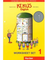 Kikus English. Worksheet Set 1. Language Learning for Children. English as a foreign language