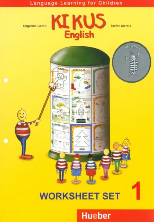 Kikus English. Worksheet Set 1. Language Learning for Children. English as a foreign language