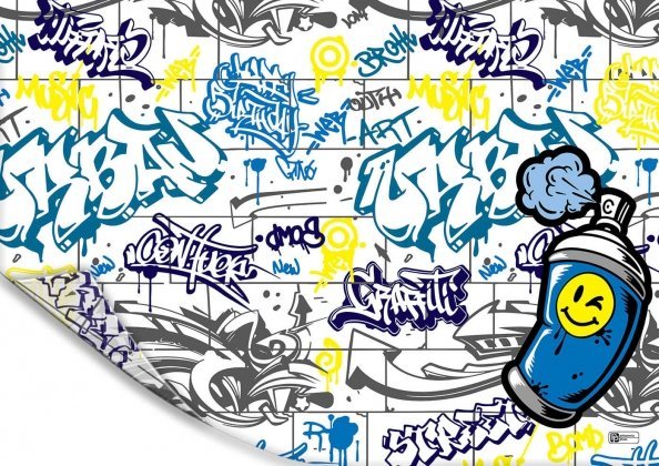 Доски для уроков труда Пленка цветная для уроков труда Граффити, 50х70