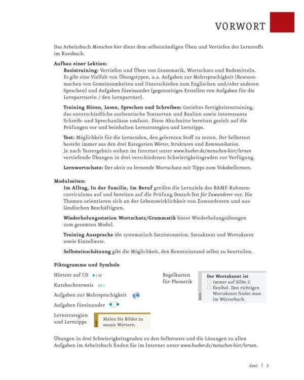 Menschen hier. A1. Arbeitsbuch mit 2 Audio-CDs. Deutsch als Zweitsprache