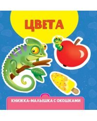 Книжка-малышка с окошками. Цвета