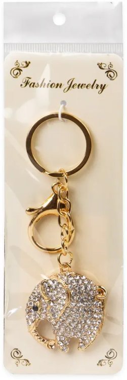 Брелок со стразами Слон Брелок со стразами Слон