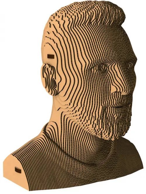 Обложка книги «3D конструктор. Сборный бюст. Месси - чемпион мира»