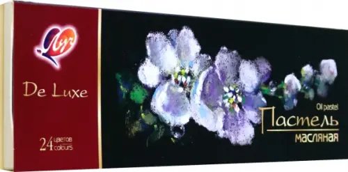 Уголь художественный. Пастель Пастель масляная Люкс, 24 цвета