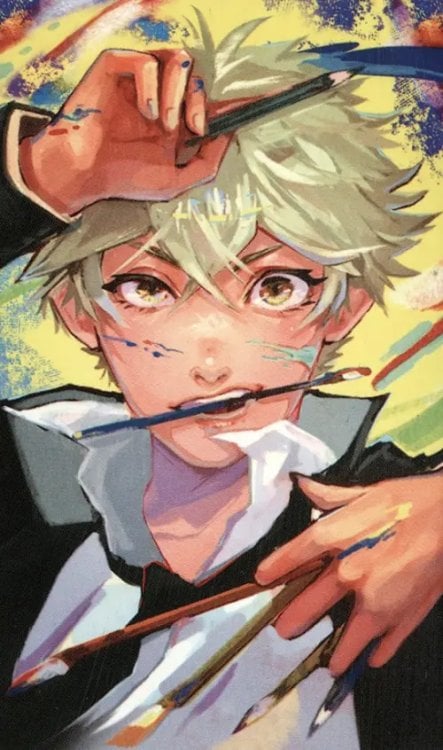 Картины для раскрашивания по номерам Раскрашивание по номерам. Экспрессивный художник, 30x50