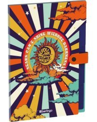 Папка на кнопке Groovy, 5 отделений