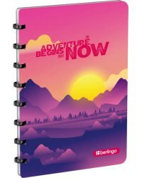 Бизнес-тетрадь Scenic, А5+, 80 листов, клетка
