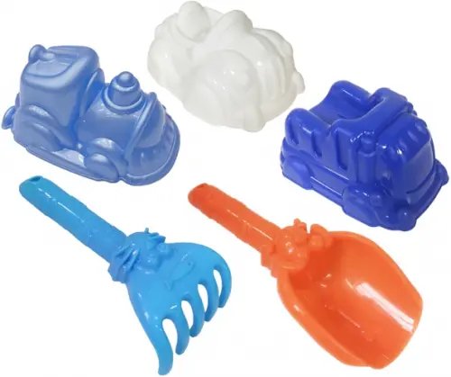 Набор для песка Транспорт, 5 предметов Набор для песка Транспорт, 5 предметов