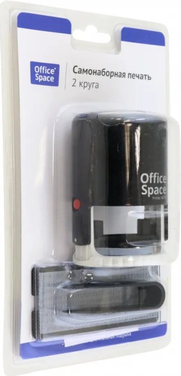 Печать самонаборная автоматическая OfficeSpace, 2 круга, 40мм