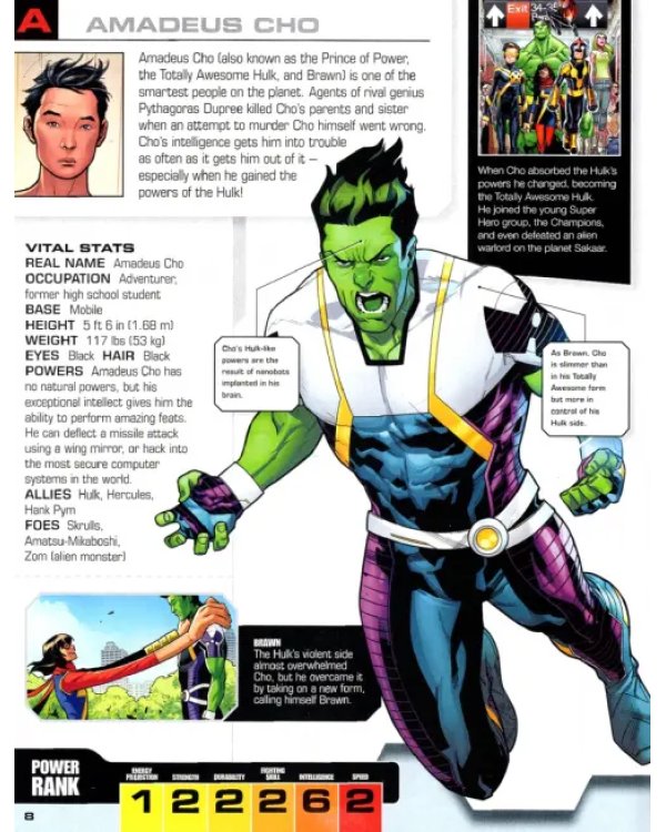 Marvel Avengers. The Ultimate Character Guide. New Edition