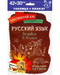 Русский язык. 5-9 классы. Все правила