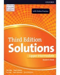 Solutions. Upper-Intermediate. 3rd Edition. Student's Book and Online Practice Pack