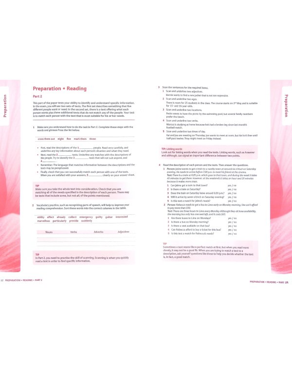 Oxford Preparation and Practice for Cambridge English B1 Preliminary for Schools Exam Trainer + Key