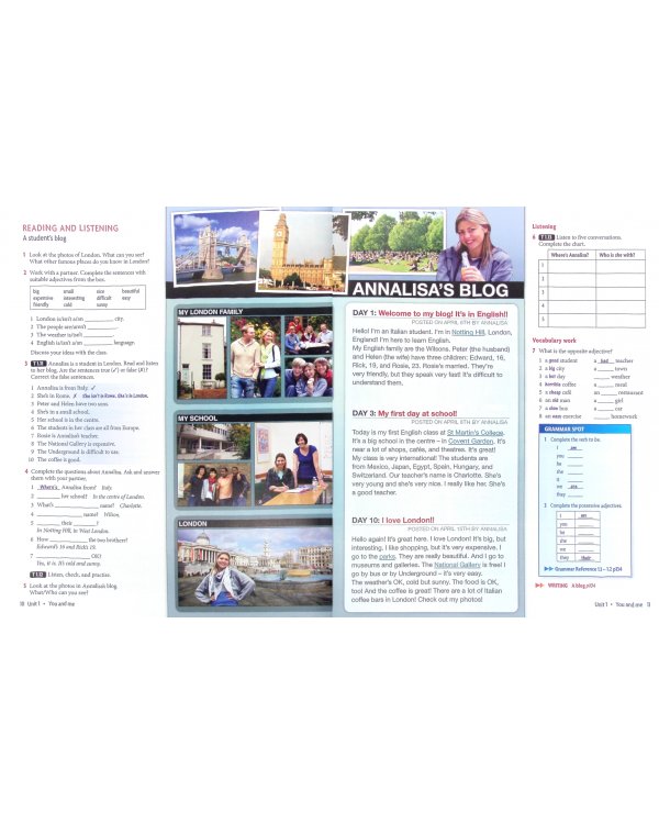 New Headway. Elementary. 4th Edition. Student's Book with Oxford Online Skills