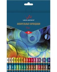 Карандаши акварельные Fine, 36 цветов